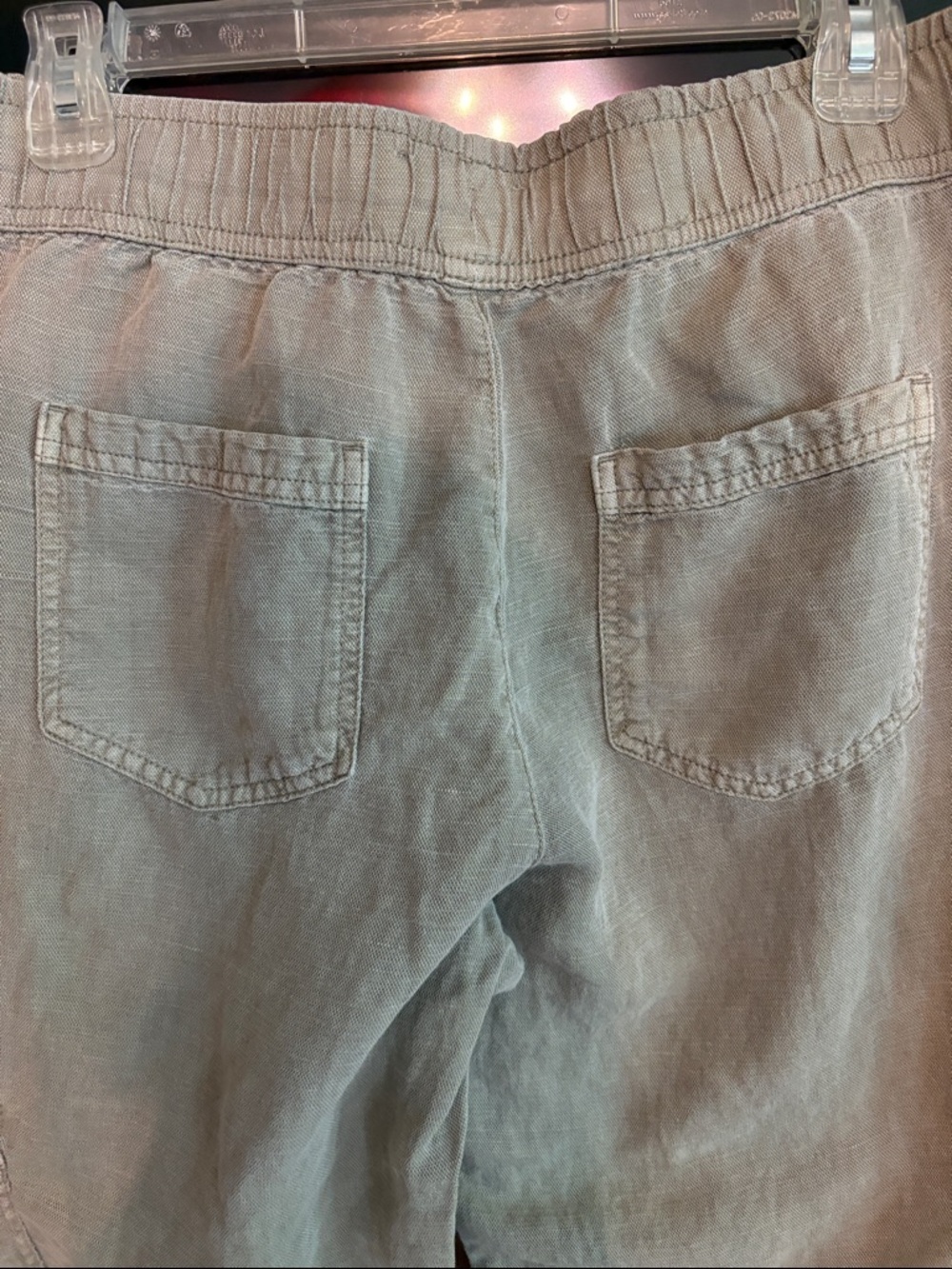C&C California Women’s Light Olive Cargo Joggers - Picture 5 of 5